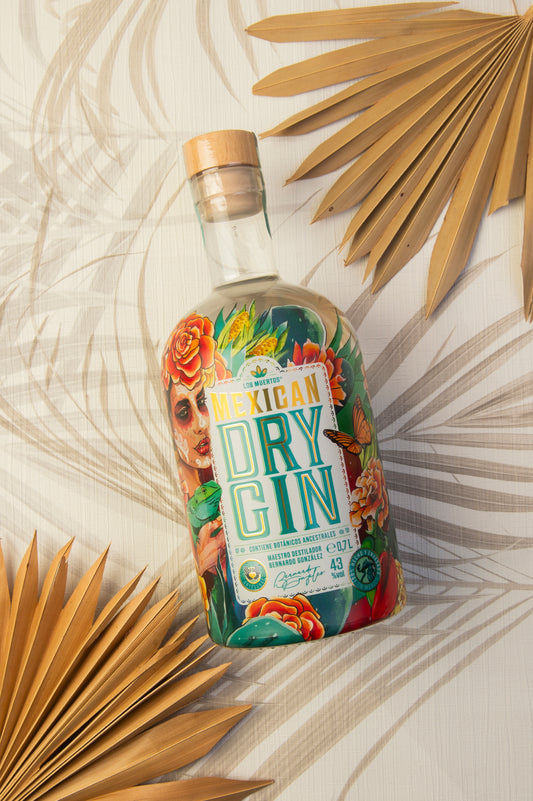 Los Muertos Mexican Dry Gin 700ml 43%
