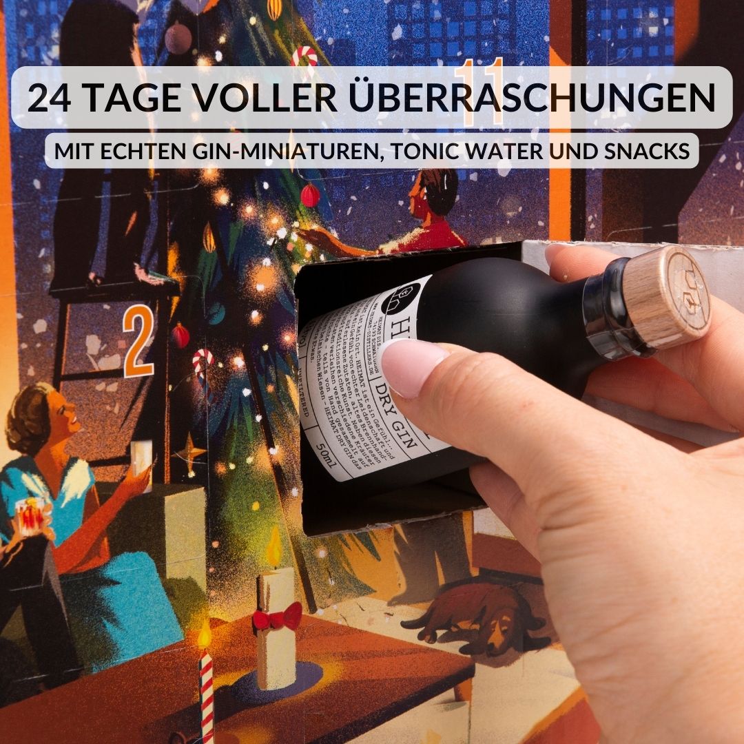 Gin Adventskalender 2025 von LIQUID DIRECTOR