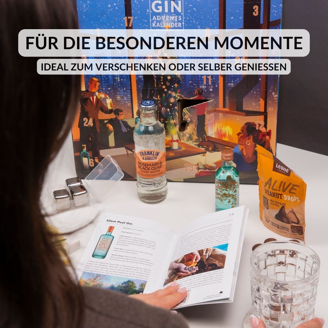 Gin Adventskalender 2025 von LIQUID DIRECTOR
