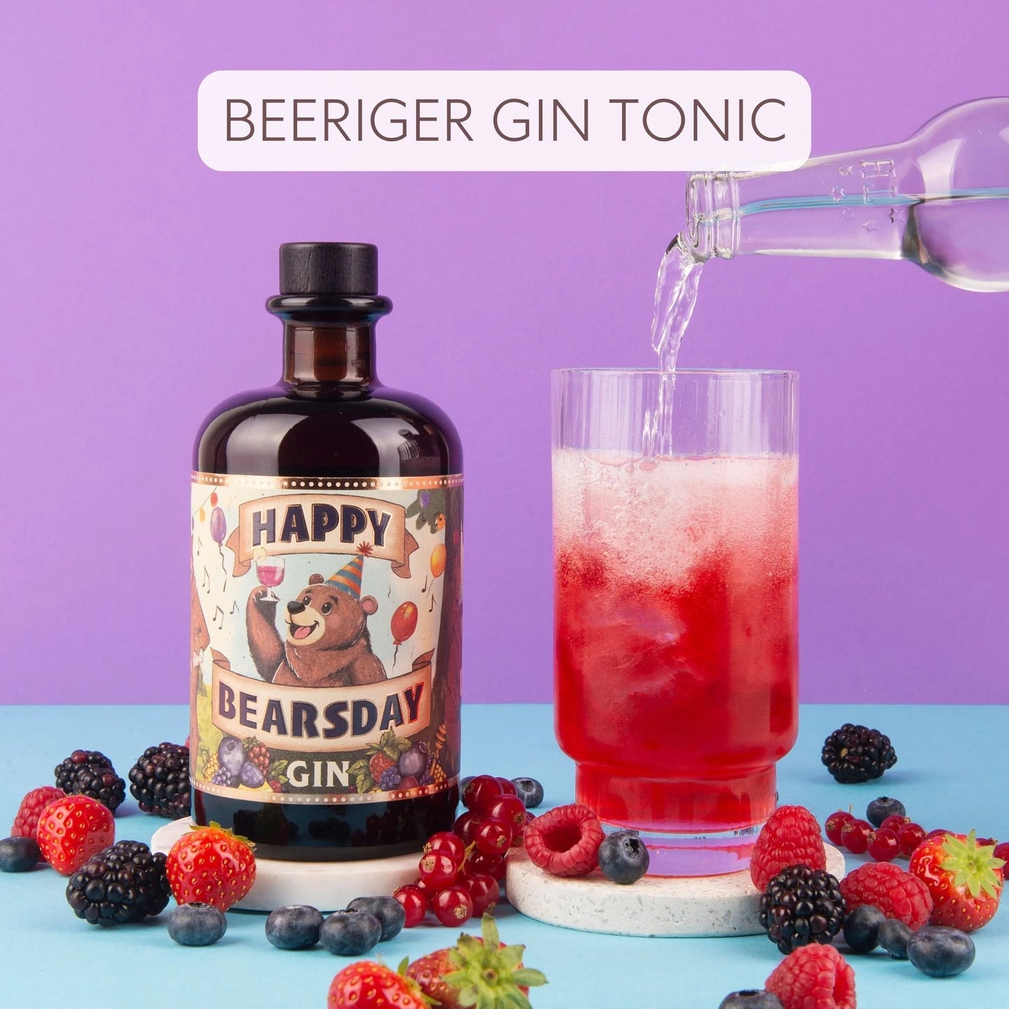 Happy Bearsday Gin 500ml 40%