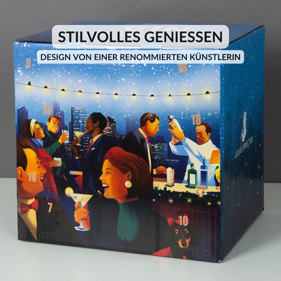 Gin Adventskalender 2025 von LIQUID DIRECTOR